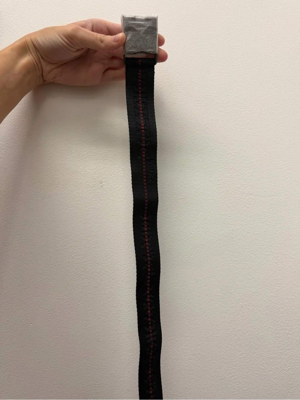 NWT Off-White Authentic Arrow Tape Belt